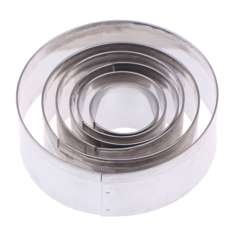 Khuôn Tròn Cắt Đất Sét Bằng Thép Không Gỉ