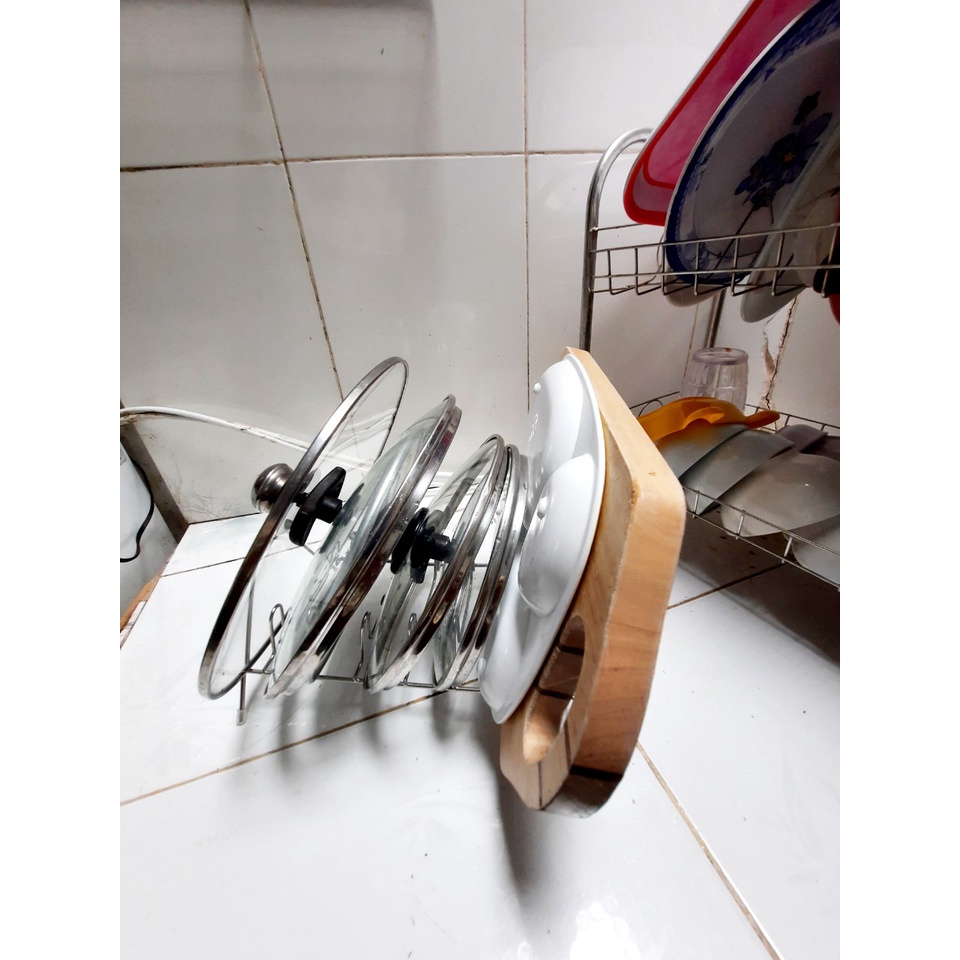 Giá Inox Úp Đĩa Ráo Nước Tiện Dụng Cho Nhà Bếp