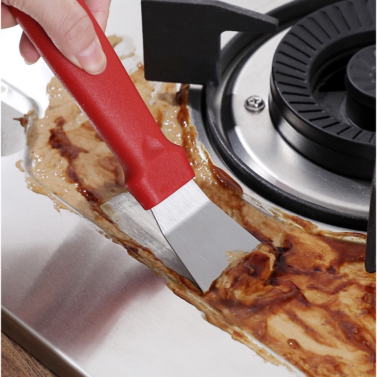 Xẻng cạo vệ sinh máy hút mùi nhà bếp Inox, dao cạo tủ lạnh, rã đông, vết bẩn trên sàn