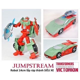 JUMPSTREAM 🔰 Mô hình Robot cao 14cm lắp ráp thành SIÊU XE - Transformers dòng Combiner Wars