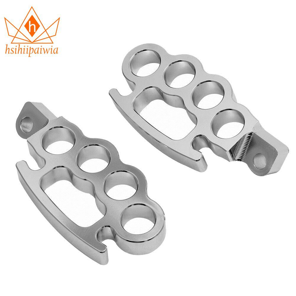 Ready stock  Motorcycle Aluminum Knuckle Control Foot Peg Foot Pedal