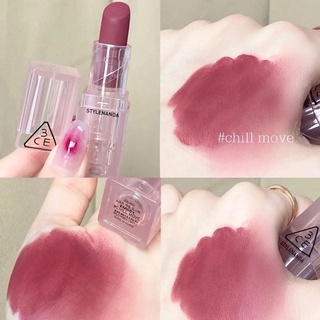 [FREE SHIP] Son Thỏi Lỳ 3CE Vỏ Trong Clear Layer Edition