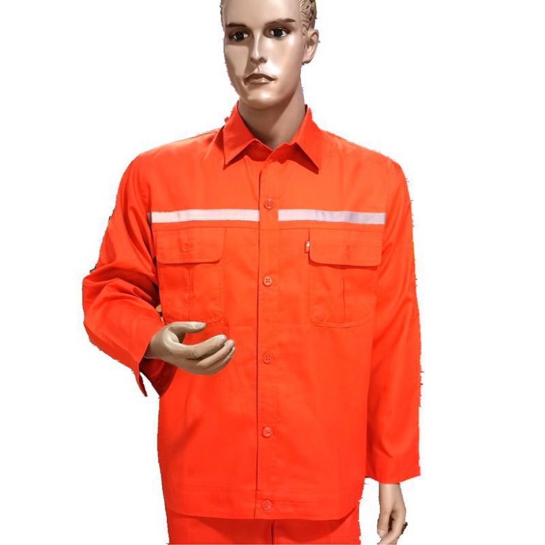 Áo Khoác Bảo Hộ Lao Động Vải cotton Phản Quang Size S - 4XL Cho Nam Và Nữ [DOO SAFETY]
