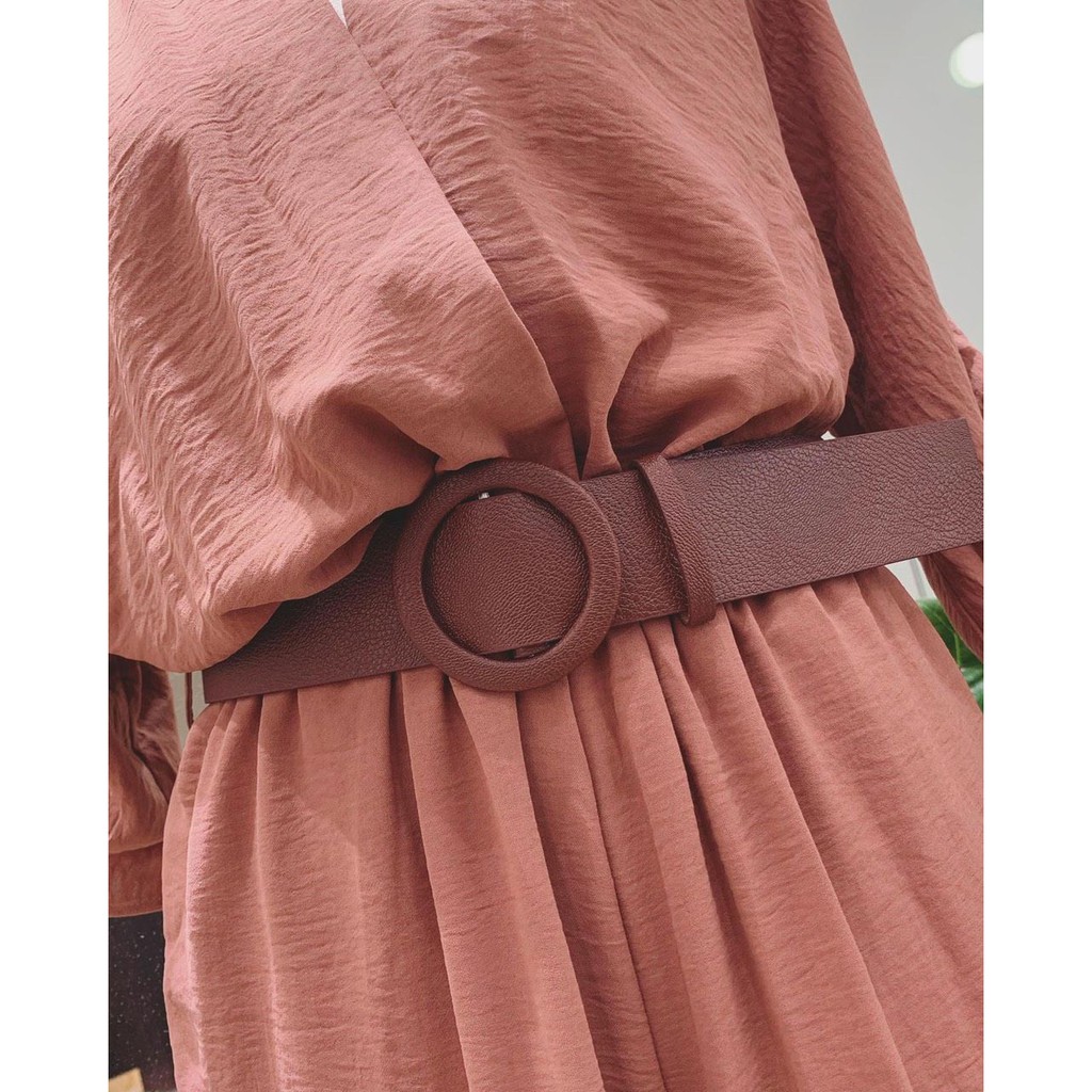 Bộ jumpsuit dư xịn sang chảnh - kèm belt 1 màu