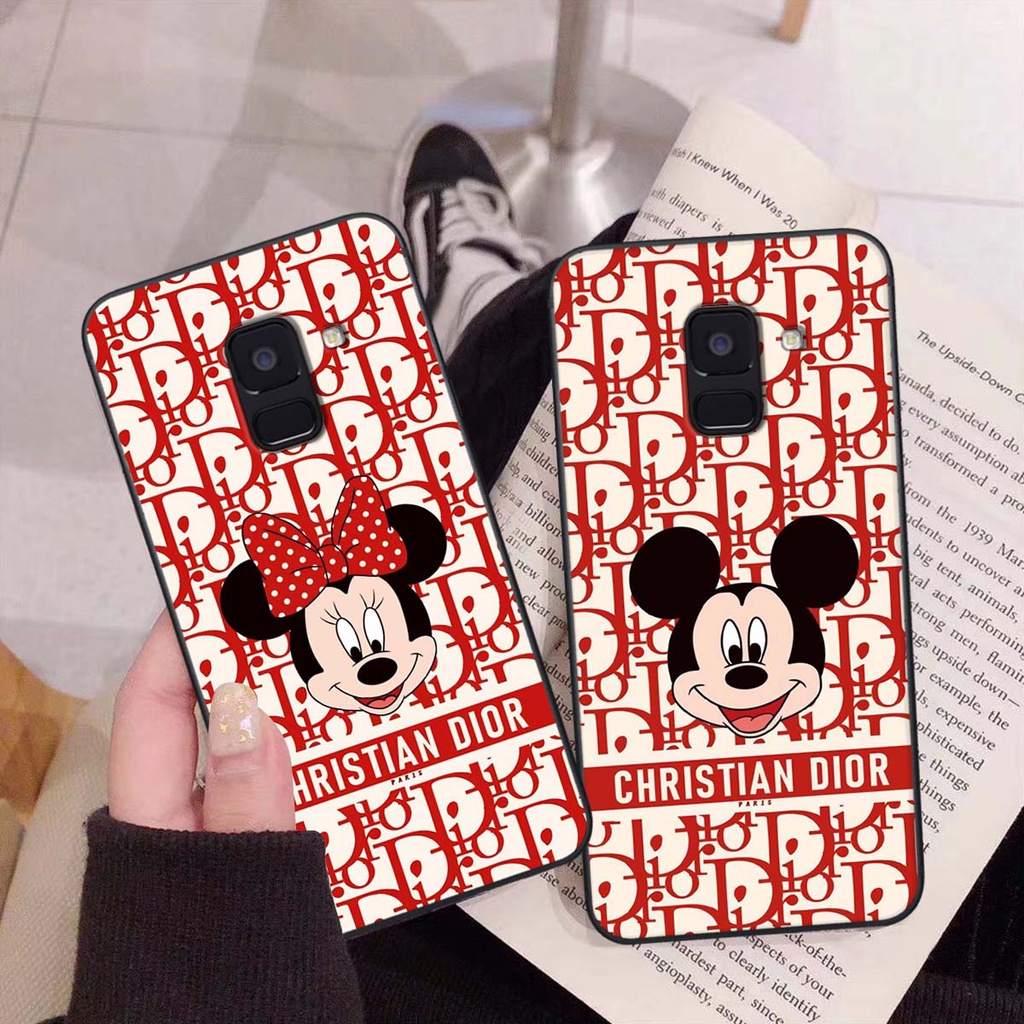 Ốp lưng Samsung A8 2018 / A8 Plus / A8+ hình thương hiệu, thời trang, cute, đáng yêu