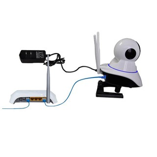Camera HD Wireless IP Yoosee X8100 xoay 360 độ (Trắng)
