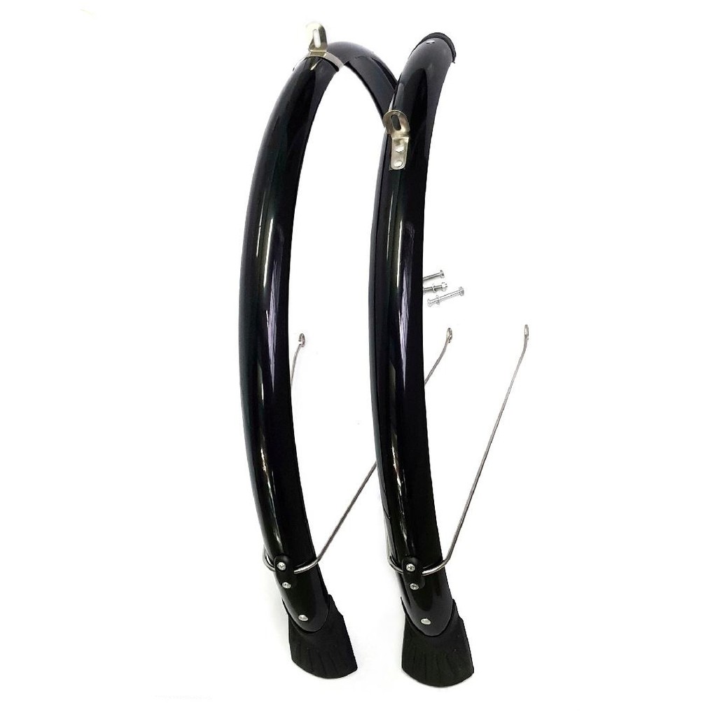 Dè chắn bùn xe đạp touring, city bánh 700c nhựa dẻo, vè xe full