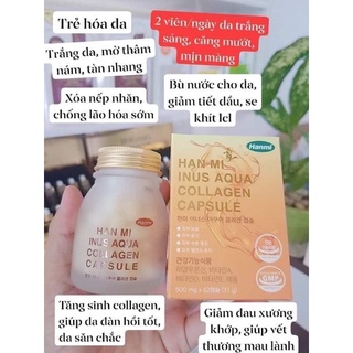 Viên uống cấp nước Aqua Collagen Hàn Quốc