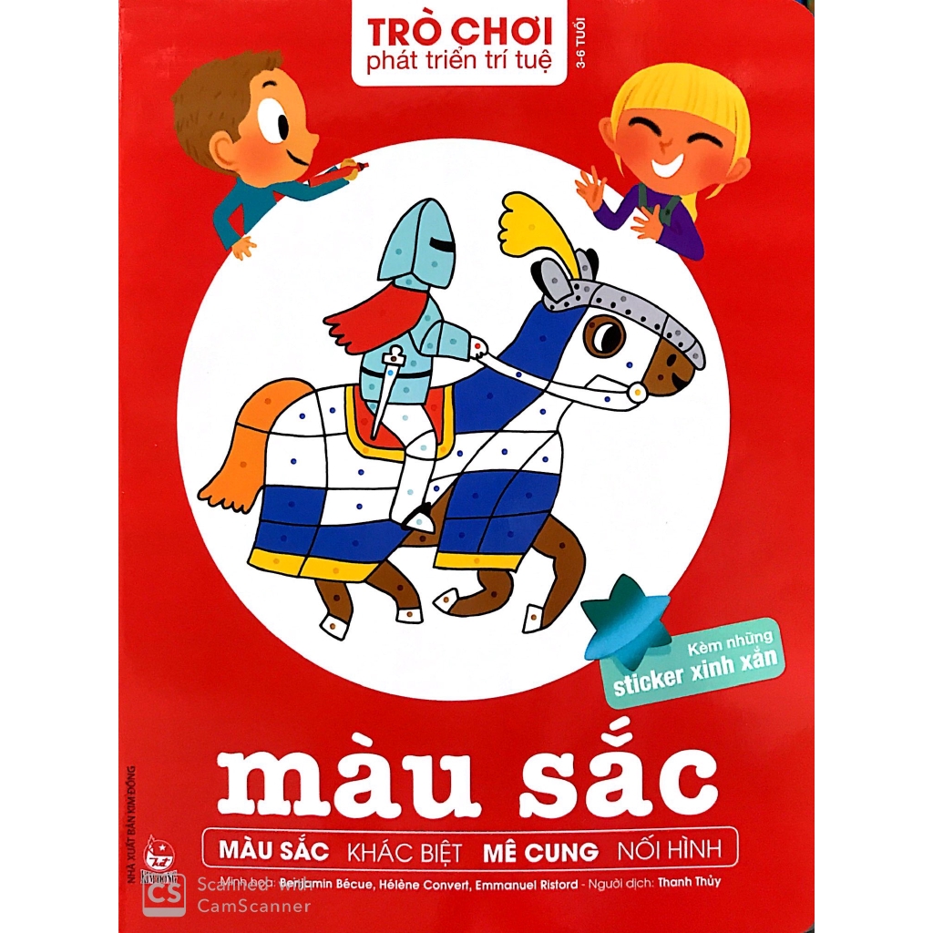 Sách - Trò Chơi Phát Triển Trí Tuệ: Màu Sắc