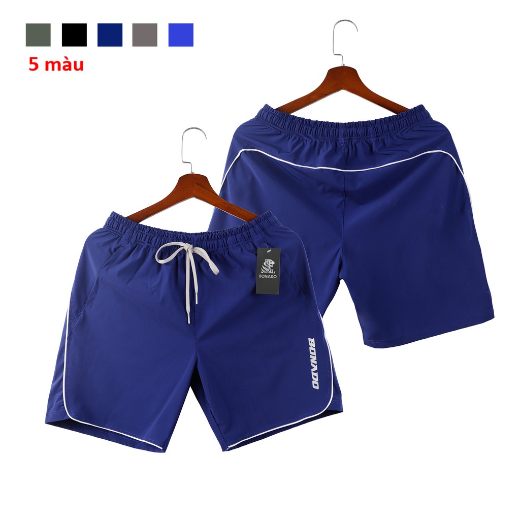 Quần Đùi Nam Vải Dù Gió Mềm, Siêu Nhẹ, Dáng Thể Thao Bonado QDG19 | BigBuy360 - bigbuy360.vn