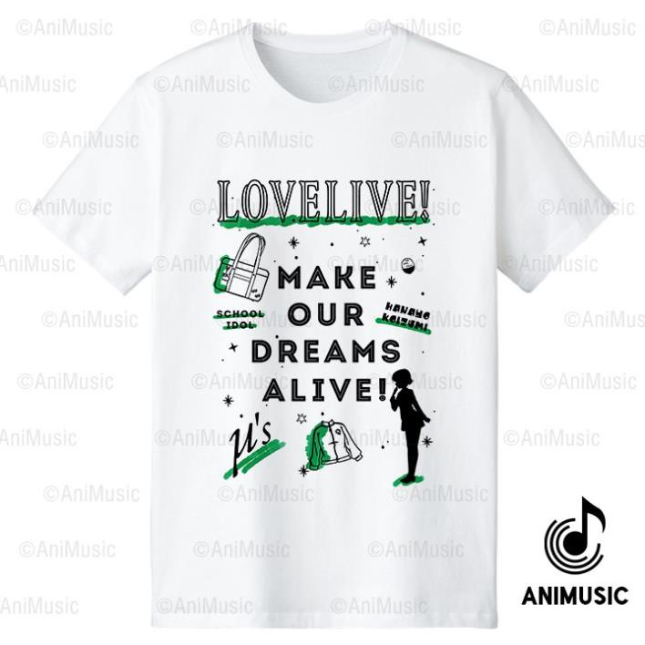 DEL HOT Áo thun Love Live Hanazo Koizumi Color Art ngắn tay
