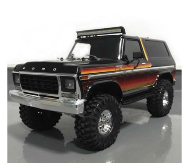 Bộ đèn led dài 36 bóng chuyên chế cho xe điều khiển rc