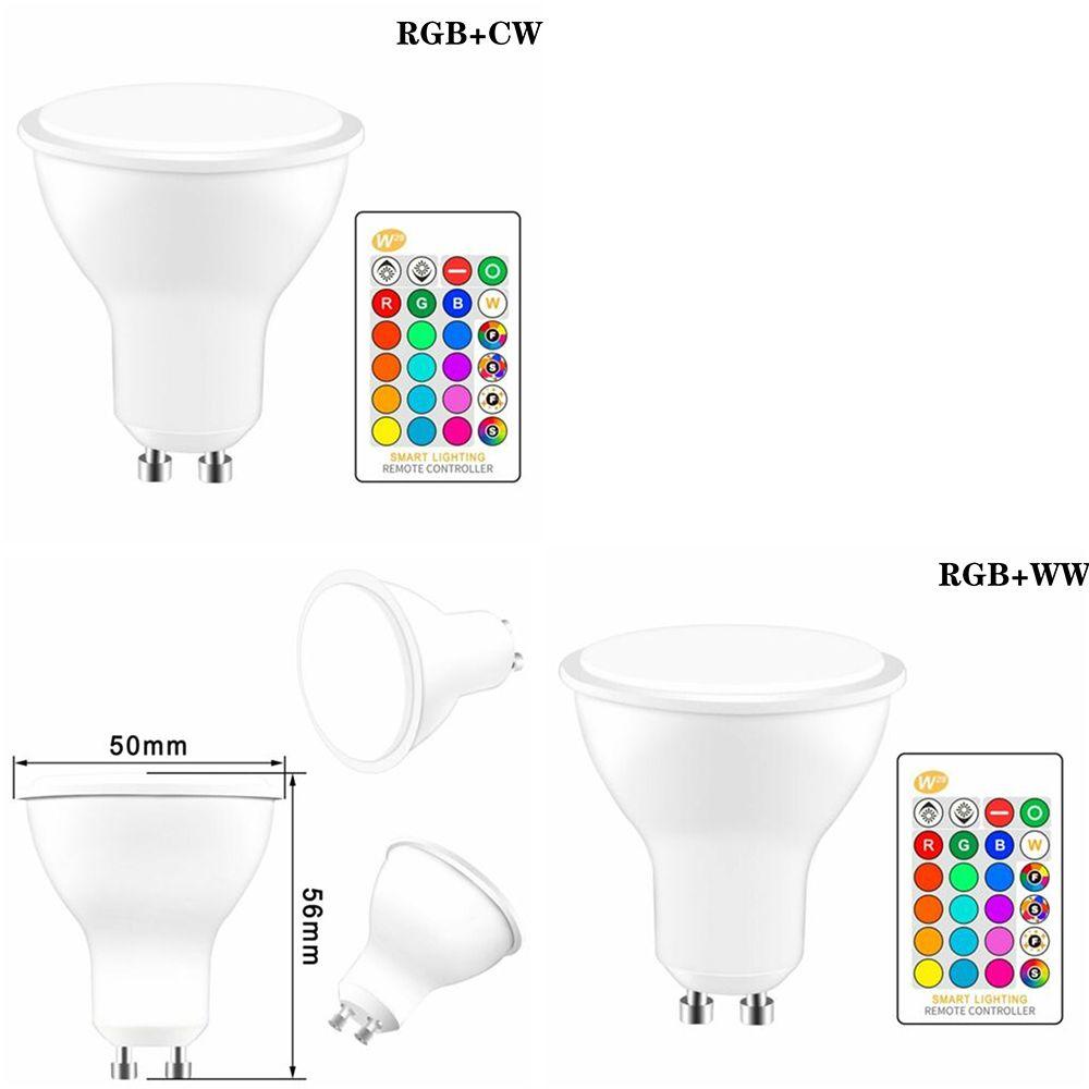 YOLA Đèn Led Thông Minh RGB 16 Màu Thay Đổi 5W Kèm Remote Điều Khiển