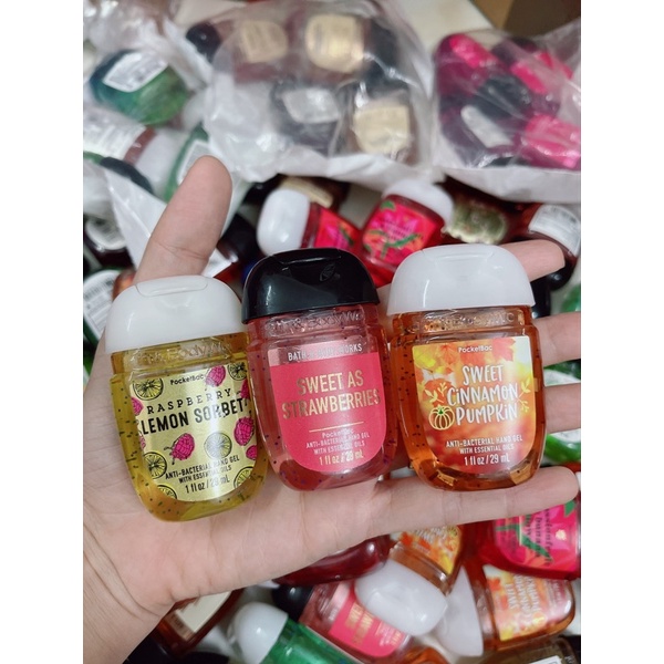 Set 3 chai gel rửa tay khô BBW của mỹ