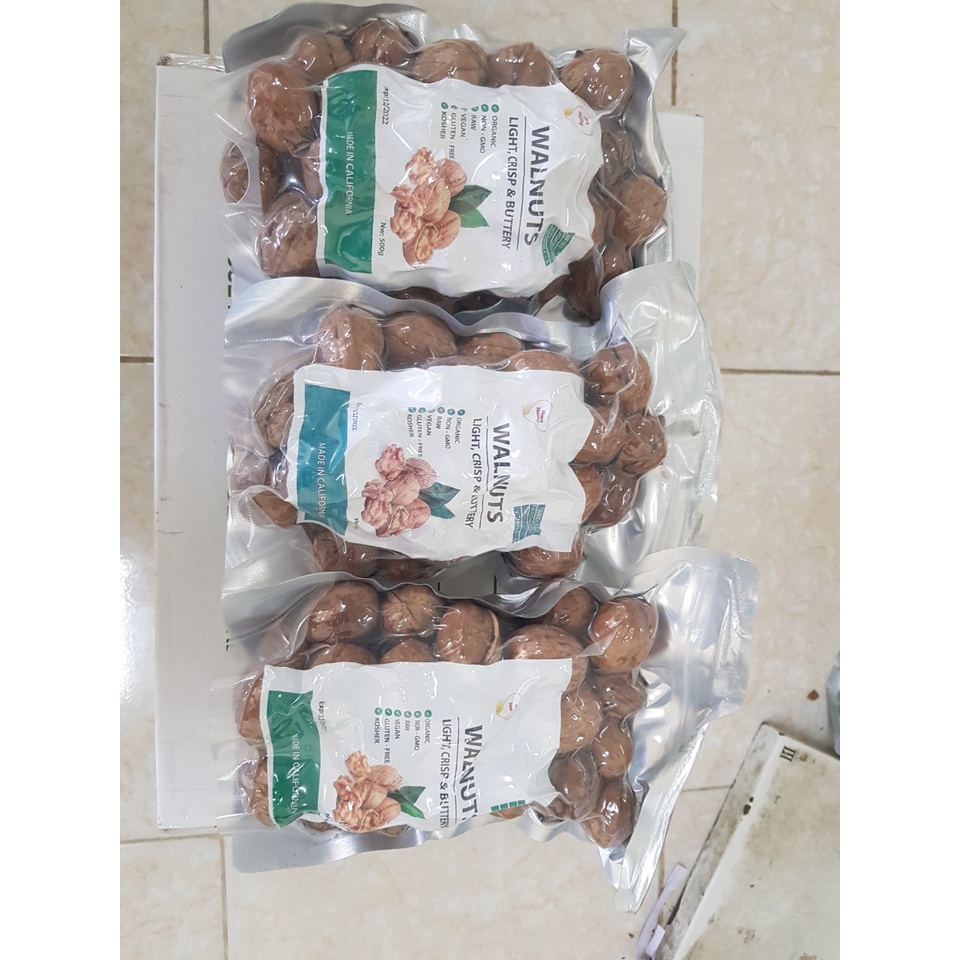 Quả óc chó đỏ nhập Mỹ 500Gr
