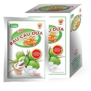 Bột rau câu dừa Hoàng Yến hộp 120g (12 gói x 10g)