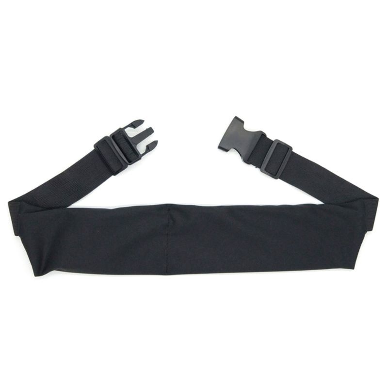 HAN  Dual Pocket Running Belt Phone Pouch Waist Bag Sports Travel Fanny Pack for Jogging Cycling Outdoors