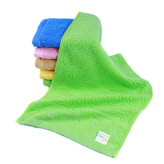 Khăn Mặt Cotton Nam Đô Hoạ Tiết Trơn Êm Ái Kích Thước 30x50 - 21662