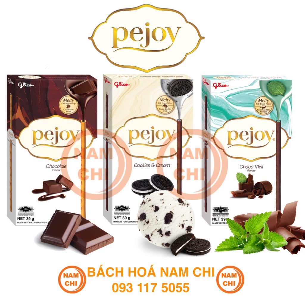 [TỔNG HỢP] Bánh Que Phủ Socola Các Loại POCKY PRETZ PEJOY PEPERO Đủ Vị - Thái Lan