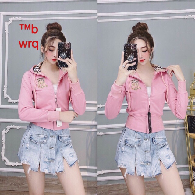 Áo khoác thun da cá TB phom lửng | BigBuy360 - bigbuy360.vn