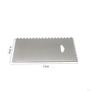 Stainless Steel Cake Scraper Trapezoidal Cake Scraper Cream Chocolate Icing Smoother Tool solidvalue.vn