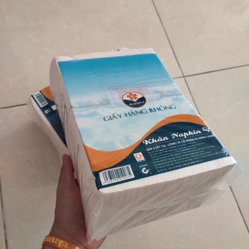 giấy ăn hang không napkin bịch to(800g)