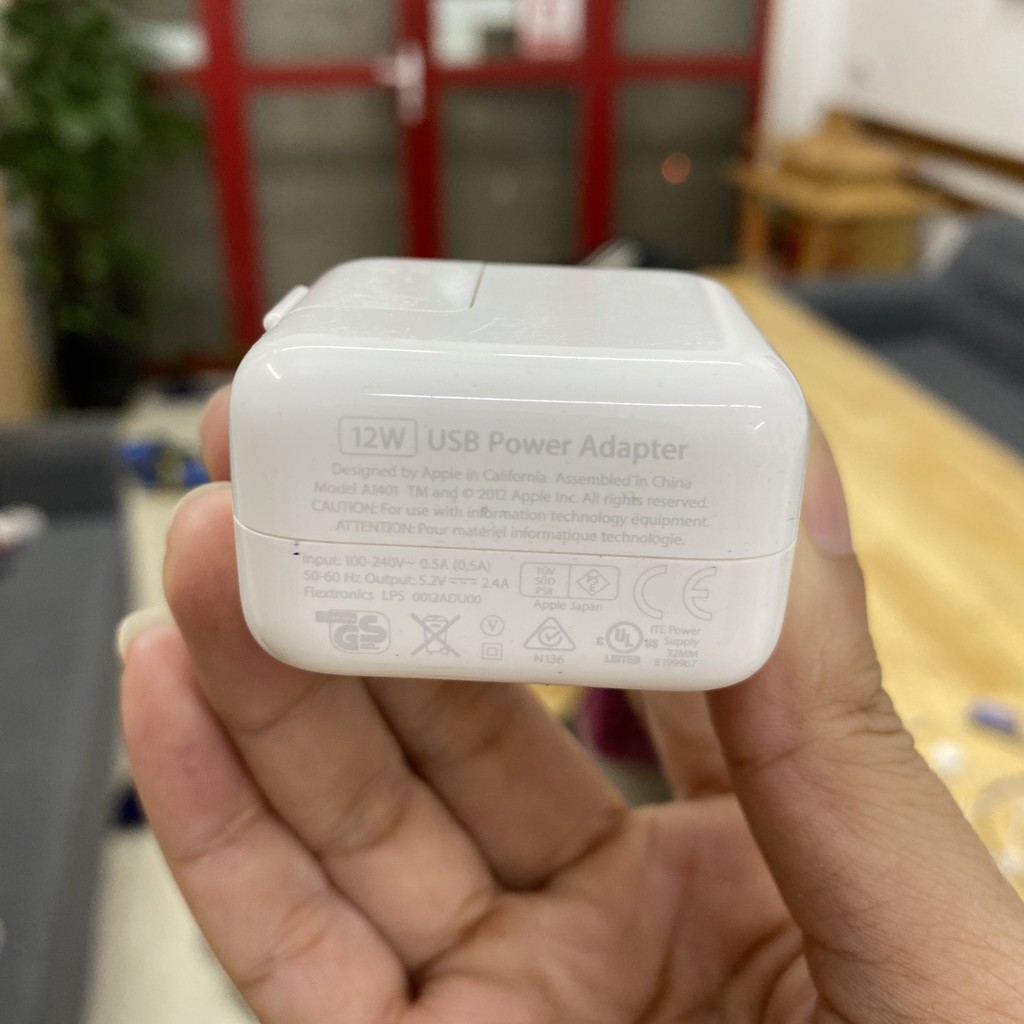 Combo bộ sạc 12W bóc máy dùng cho các đời iphone ipad ( hàng chính hãng )