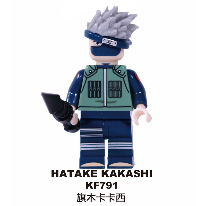 Mô Hình Lắp Ráp Lego Nhân Vật Uzumaki Naruto Sasuke Jiraiya Hatake Kakashi Độc Đáo