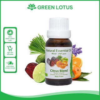 Tinh Dầu Sả Cam Aroma Nguyên Chất Nguồn Gốc Thiên Nhiên - Citrus Blend Essential Oil GL15- Sen Xanh Store thumbnail