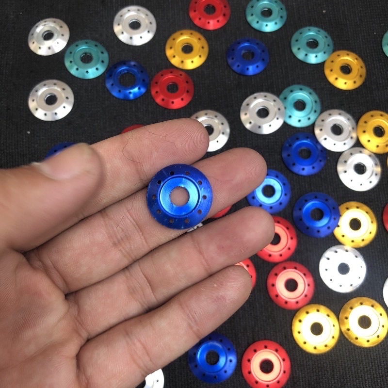 Lông Đền Nhôm Màu 6li