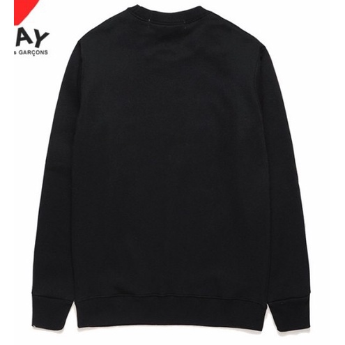 Chơi mới comme des garcons CDG Ngụy Trang Nam Nữ Cổ Tròn Áo Khoác 0909