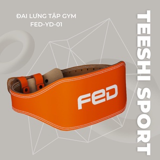 Đai Lưng Tập Gym Chính Hãng FED Da Bò Cao Cấp