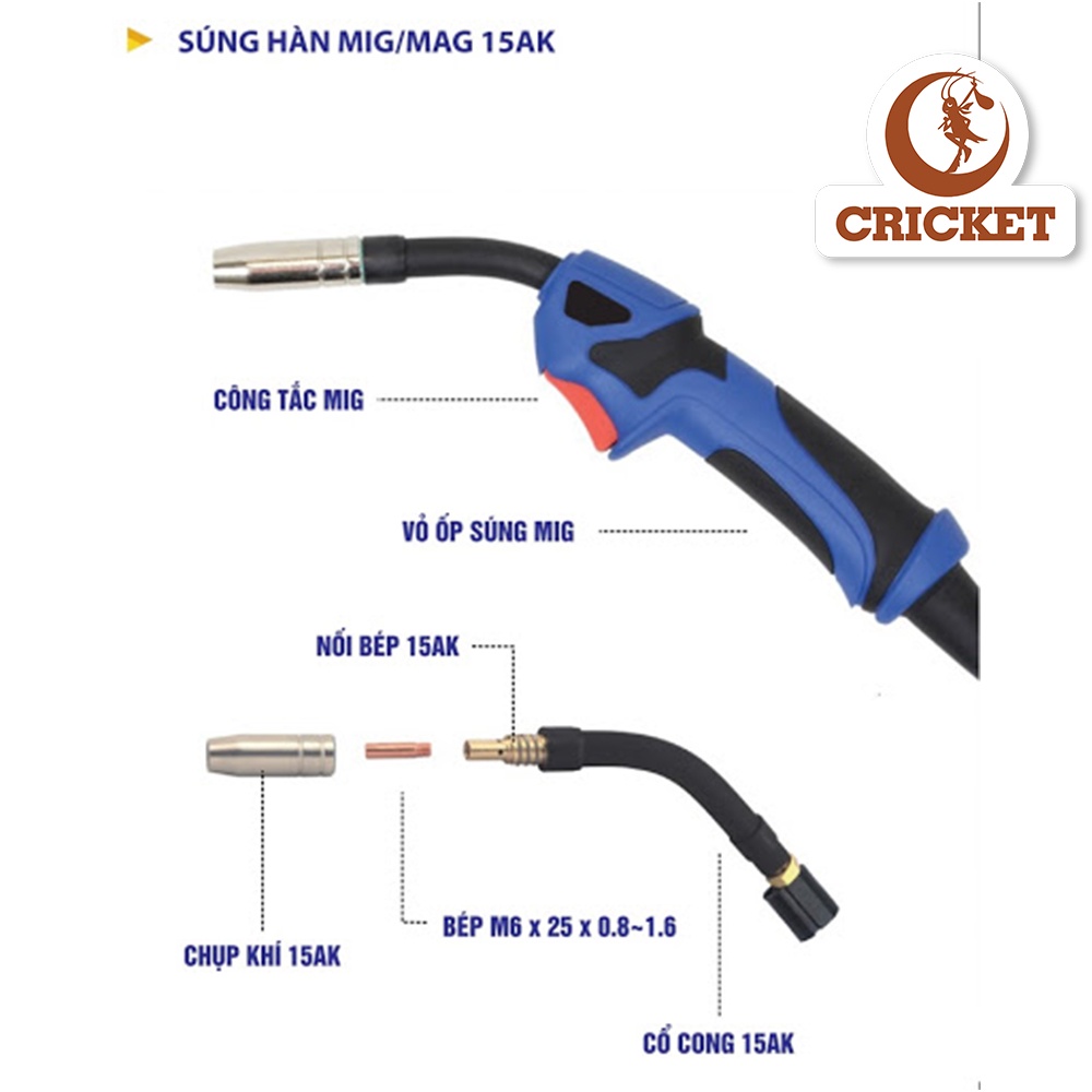 CHỤP KHÍ SÚNG HÀN MIG chất lượng cao và bền bỉ - PHỤ KIỆN MÁY HÀN