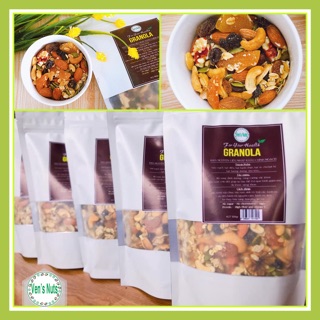 GRANOLA Siêu Hạt - Ngũ Cốc Ăn Kiêng Vị Mật Ong 500gr - VEN’S NUTS