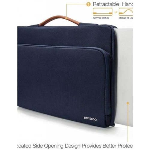 Túi Chống Sốc Tomtoc Briefcase A14-D01H [Chính Hãng USA] Style Macbook Pro 15'', Kiểu Dáng Thời Trang, Bền Bỉ