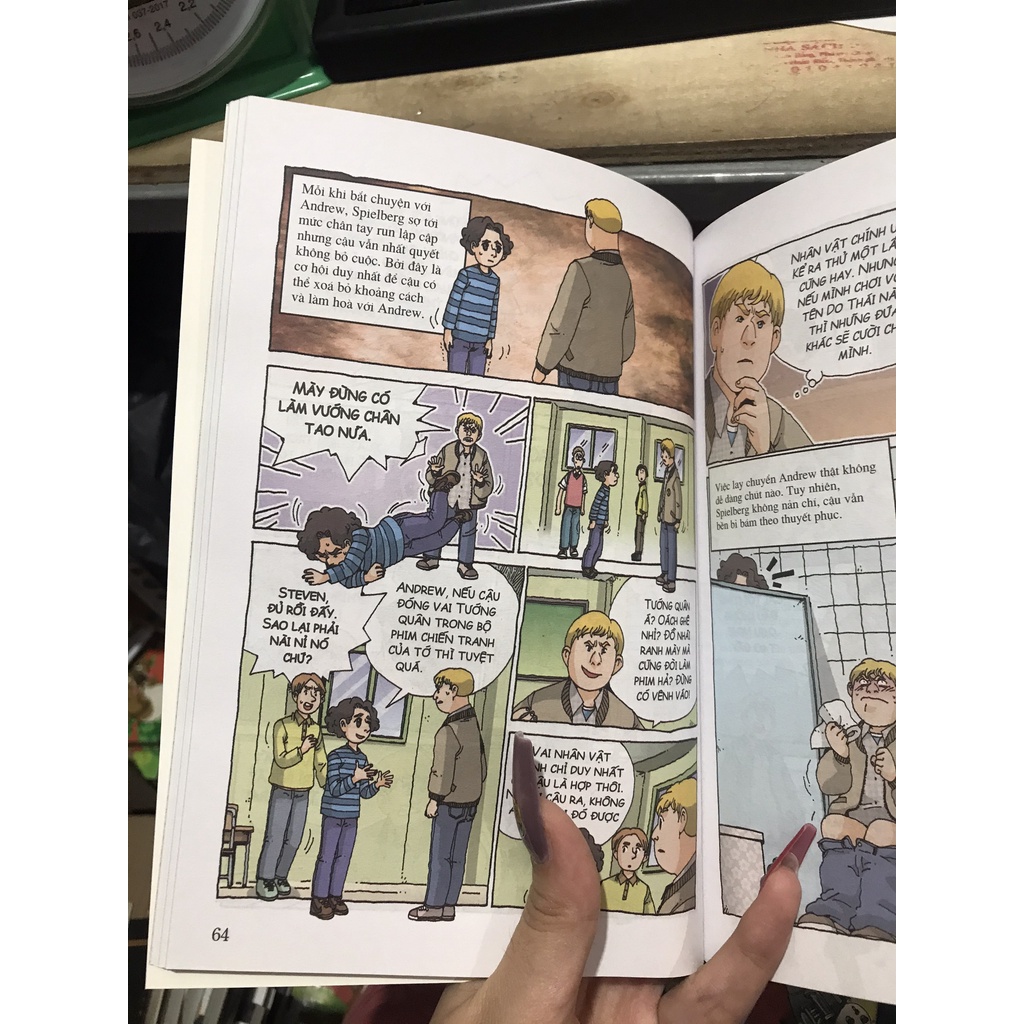 Sách - Chuyện kể về danh nhân thế giới Who? Steven Spielberg