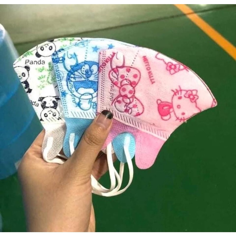 Khẩu trang 5D Mask cho bé set 10c