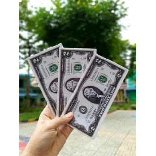 Xấp 10 bao lì xì đô la may mắn