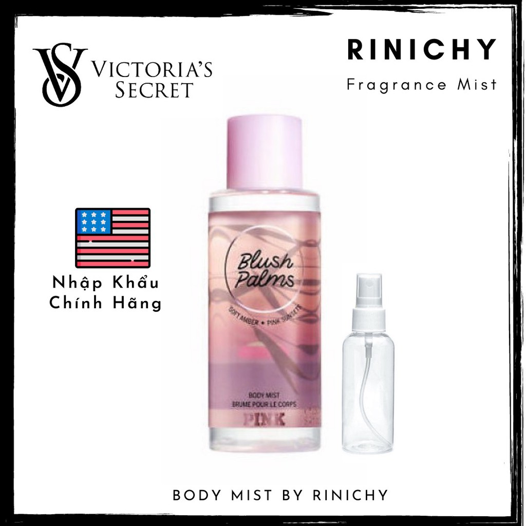 [New] Xịt thơm Victoria’s Secret Pink Blush Palms | Thế Giới Skin Care
