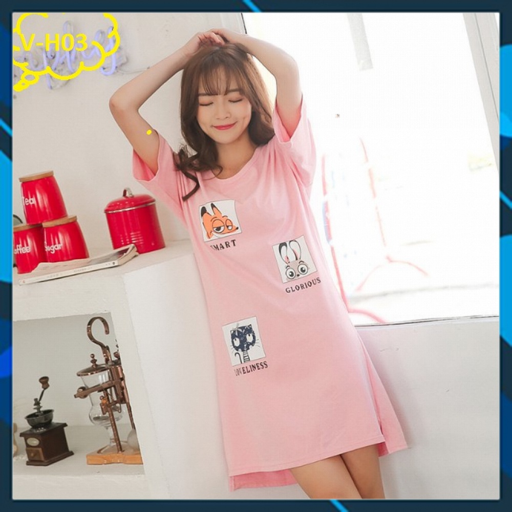 {XẢ KHO}  Váy nữ 100% cotton mặc cực xinh