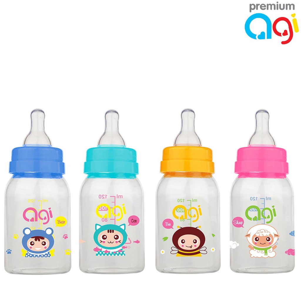 BÌNH SỮA AGI PP CỔ NHỎ 140ML