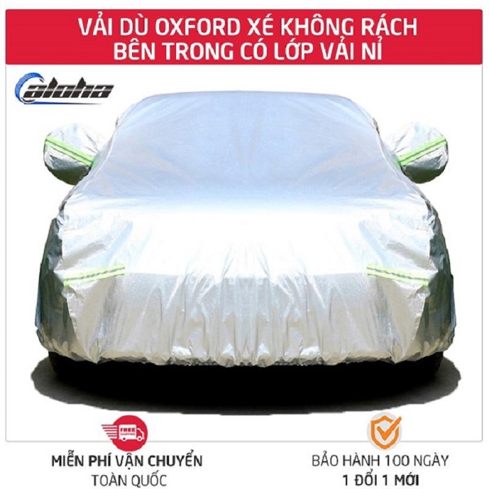 Bạt trùm xe hơi,áo trùm  xe ô tô từ 4 chỗ đến 7 chỗ,chống nóng,nước,xước sơn,vải dù Polyester Oxford Fabric cao cấp_BPXS