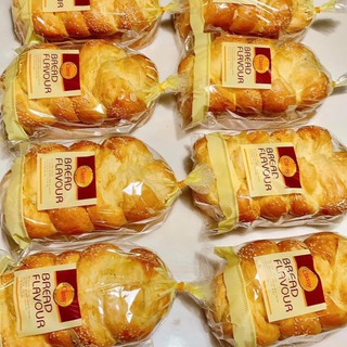 10 túi ni lông đựng bánh mì chữ bread flavour