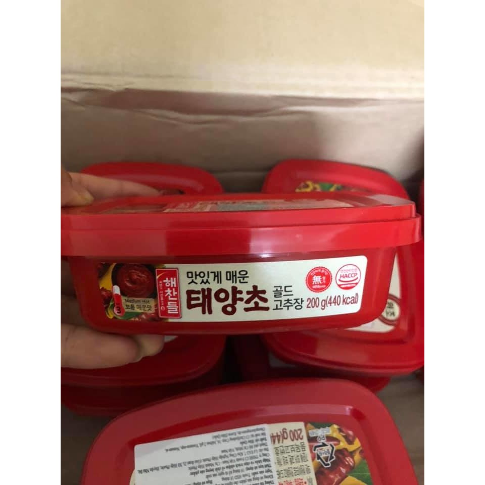 COMBO 4 HỘP TƯƠNG ỚT HÀN QUỐC GOCHUJANG NHẬP KHẨU - hộp 200gr