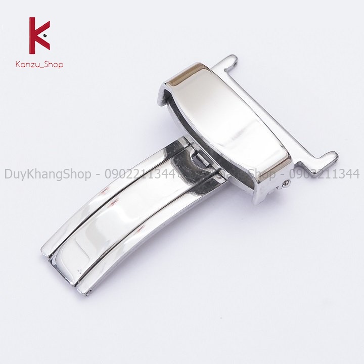 Khóa Bướm Đồng Hồ 1 Gập - Khóa Đồng Hồ 16mm 18mm 20mm