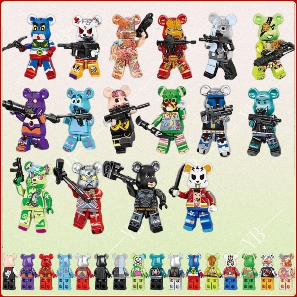 Hàng Mới Về Mới Mô Hình Lắp Ráp Lego Hình Chú Gấu Đáng Yêu Compatible with lego minifigures nano Ninjago