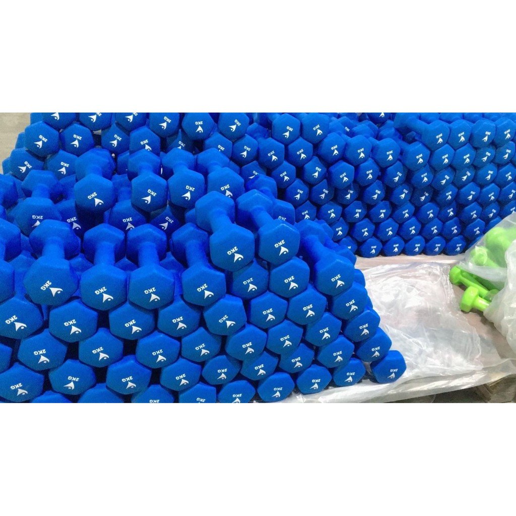 Tạ Tay 5kg Bọc Cao Su Lõi Thép Vinsa Cao Cấp Bảo Hành 3 Tháng