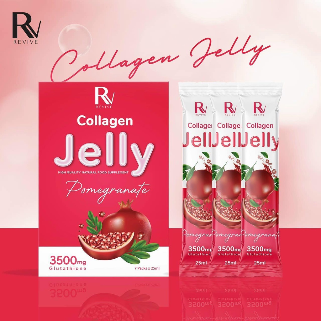 Thạch Trắng Da Revive Jelly Collagen - Full hộp 7 gói | Shopee Việt Nam
