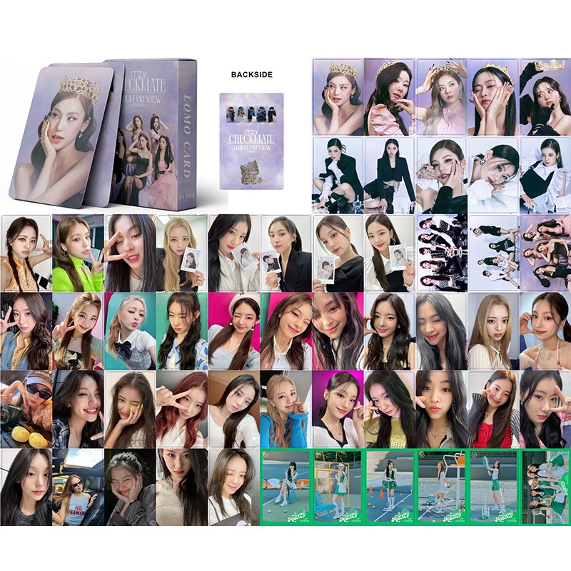 Hộp 55 Tấm Thẻ LOMO Sưu Tầm ITZY