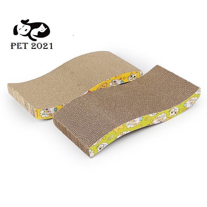 Bàn Cào Móng Lượn Sóng Cho Mèo ( Tặng kèm catnip )
